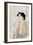 Woman Smoking a Pipe-Kitagawa Utamaro-Framed Giclee Print