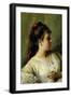 Woman Smoking-Vito D'ancona-Framed Giclee Print