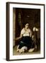 Woman Spinning , 1859-Luis Cadena-Framed Giclee Print