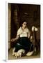 Woman Spinning , 1859-Luis Cadena-Framed Giclee Print