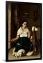 Woman Spinning , 1859-Luis Cadena-Framed Giclee Print