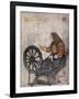 Woman Spinning, Sundalsoren, 1905-Nico Jungman-Framed Giclee Print