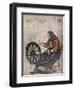 Woman Spinning, Sundalsoren, 1905-Nico Jungman-Framed Giclee Print