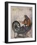 Woman Spinning, Sundalsoren, 1905-Nico Jungman-Framed Giclee Print