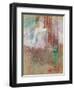 Woman Standing Behind a Table, from Elles, 1889-Henri de Toulouse-Lautrec-Framed Giclee Print