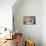 Woman Standing in an Attic-William P. Gottlieb-Photographic Print displayed on a wall