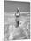 Woman Standing in Ocean Surf-Philip Gendreau-Mounted Photographic Print