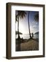 Woman Standing on Beach on Maho Bay-Macduff Everton-Framed Photographic Print