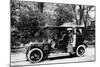 Woman Stands by a 1907-8 Daimler-null-Mounted Photographic Print