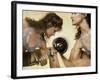 Woman Strength Training-null-Framed Photographic Print