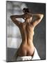 Woman Stretching-Tony McConnell-Mounted Premium Photographic Print