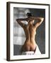 Woman Stretching-Tony McConnell-Framed Photographic Print