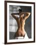 Woman Stretching-Tony McConnell-Framed Photographic Print