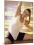 Woman Stretching-null-Mounted Photographic Print