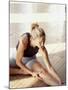 Woman Stretching-null-Mounted Photographic Print