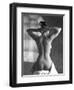 Woman Stretching-Tony McConnell-Framed Photographic Print