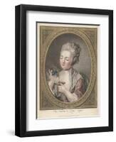 Woman Taking Coffee-Louis-Marin Bonnet-Framed Premium Giclee Print