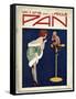 Woman Telling Pan Off!-Tom Purvis-Framed Stretched Canvas