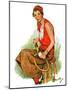 "Woman Tennis Player,"August 20, 1932-Ellen Pyle-Mounted Giclee Print