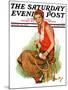 "Woman Tennis Player," Saturday Evening Post Cover, August 20, 1932-Ellen Pyle-Mounted Giclee Print