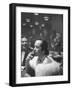 Woman Tries Lady's Cigar in Club After Release of Surgeon General's Report on Smoking Hazards-Ralph Morse-Framed Photographic Print
