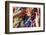 Woman Tying Lucky Ribbon at Igreja Nosso Senhor do Bonfim Church, Salvador, Bahia, Brazil-Yadid Levy-Framed Photographic Print