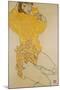 Woman Undressing, 1914-Egon Schiele-Mounted Giclee Print