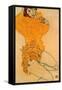 Woman Undressing, 1914-Egon Schiele-Framed Stretched Canvas