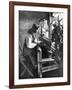 Woman Using a Loom, Sweden, 1936-null-Framed Giclee Print