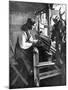Woman Using a Loom, Sweden, 1936-null-Mounted Giclee Print