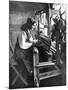 Woman Using a Loom, Sweden, 1936-null-Mounted Giclee Print