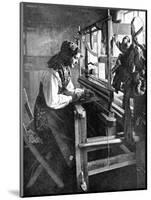 Woman Using a Loom, Sweden, 1936-null-Mounted Giclee Print