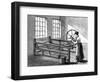 Woman Using a Spinning Jenny, C1880-null-Framed Giclee Print