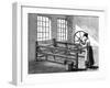 Woman Using a Spinning Jenny, C1880-null-Framed Giclee Print