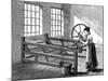 Woman Using a Spinning Jenny, C1880-null-Mounted Giclee Print