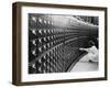 Woman Using the Card Catalog at the Main Reading Room of the Library of Congress, 1940-null-Framed Art Print