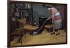 Woman Vacuuming Living Room-William P. Gottlieb-Framed Photographic Print