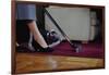 Woman Vacuuming Rug-William P. Gottlieb-Framed Photographic Print