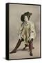 Woman Vaudevillian-null-Framed Stretched Canvas