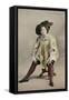 Woman Vaudevillian-null-Framed Stretched Canvas