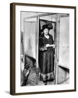 Woman: Voting, 1920-null-Framed Photographic Print