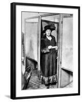 Woman: Voting, 1920-null-Framed Photographic Print