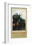 Woman Waiving from the Flying Scotsman-null-Framed Art Print