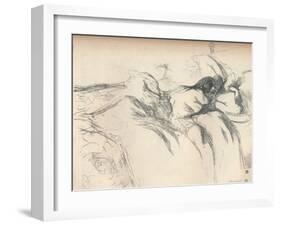 'Woman Waking Up in Bed ', 1896-Henri de Toulouse-Lautrec-Framed Giclee Print