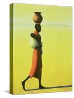 Woman Walking, 1990-Tilly Willis-Stretched Canvas