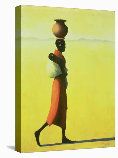 Woman Walking, 1990-Tilly Willis-Stretched Canvas