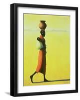 Woman Walking, 1990-Tilly Willis-Framed Giclee Print