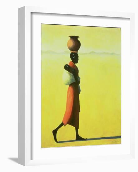 Woman Walking, 1990-Tilly Willis-Framed Giclee Print