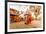 Woman walking and praying with pigeons at the hilltop temple, Bhaktapur, Kathmandu Valley, Nepal, A-Laura Grier-Framed Photographic Print