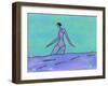 Woman Walking in the Water-Marie Bertrand-Framed Giclee Print